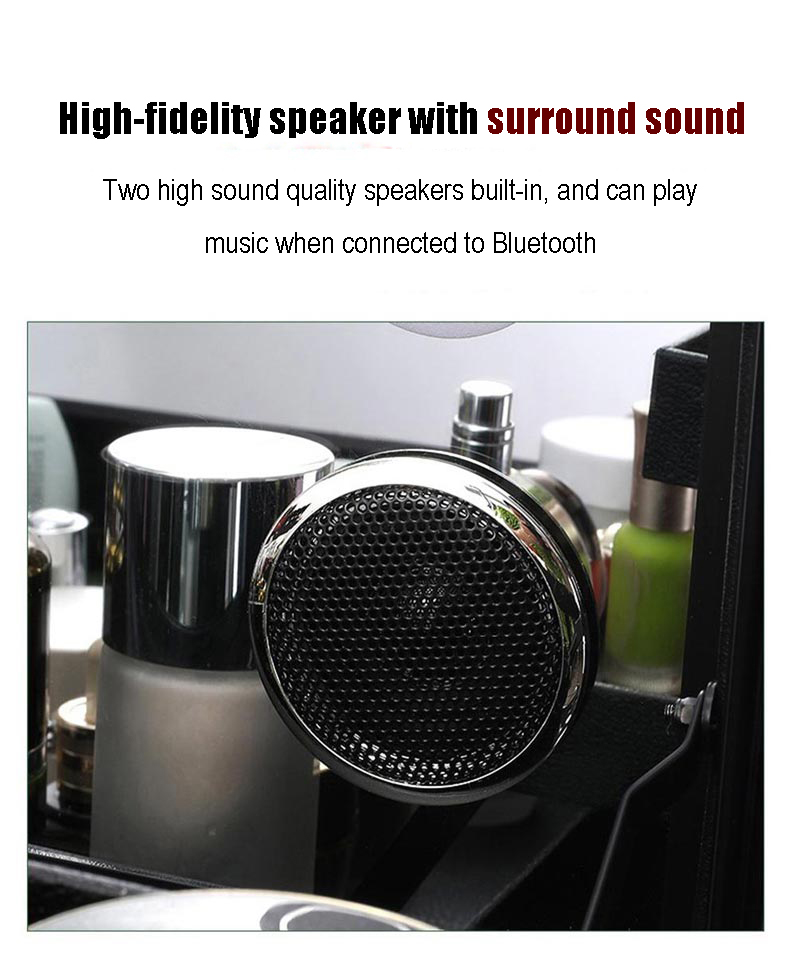 Lighted Makeup Case Speaker