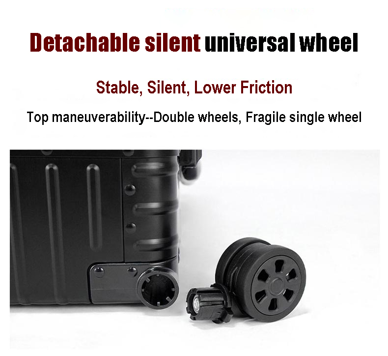 Lighted Makeup Case universal wheels