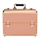 cosmetic beauty case rose gold