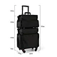 2 in 1 professional makeup suitcase