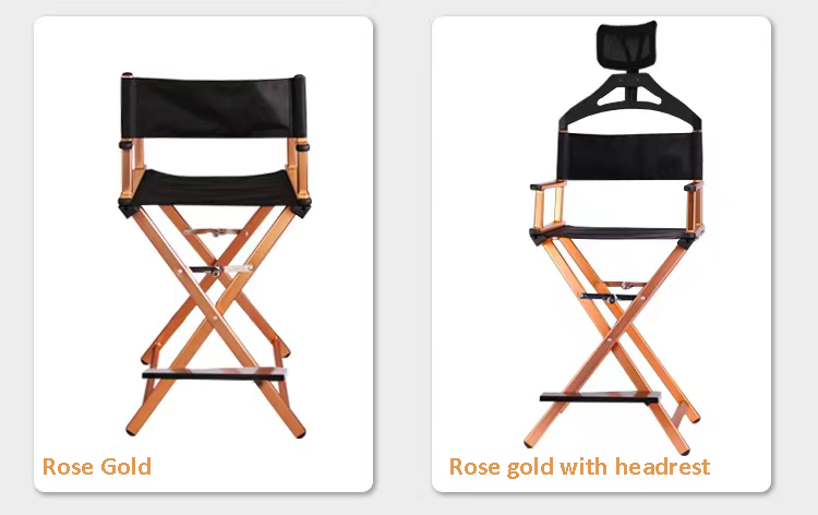 Rose gold Makeup Artist Chair