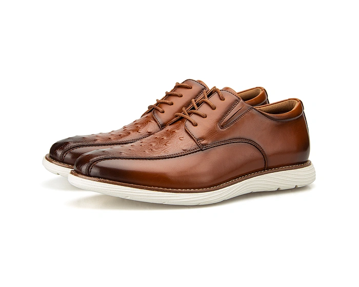 mens slipper leather shoes