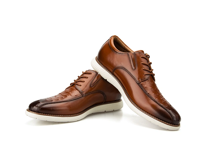 mens slipper leather shoes