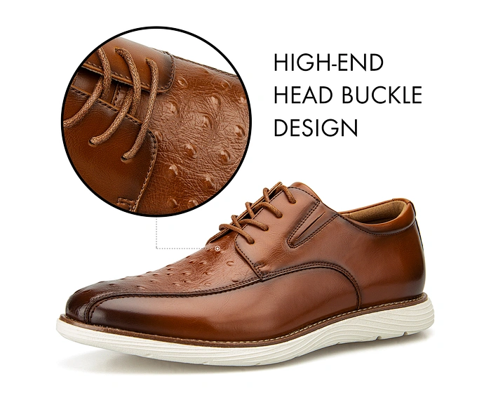 mens slipper leather shoes