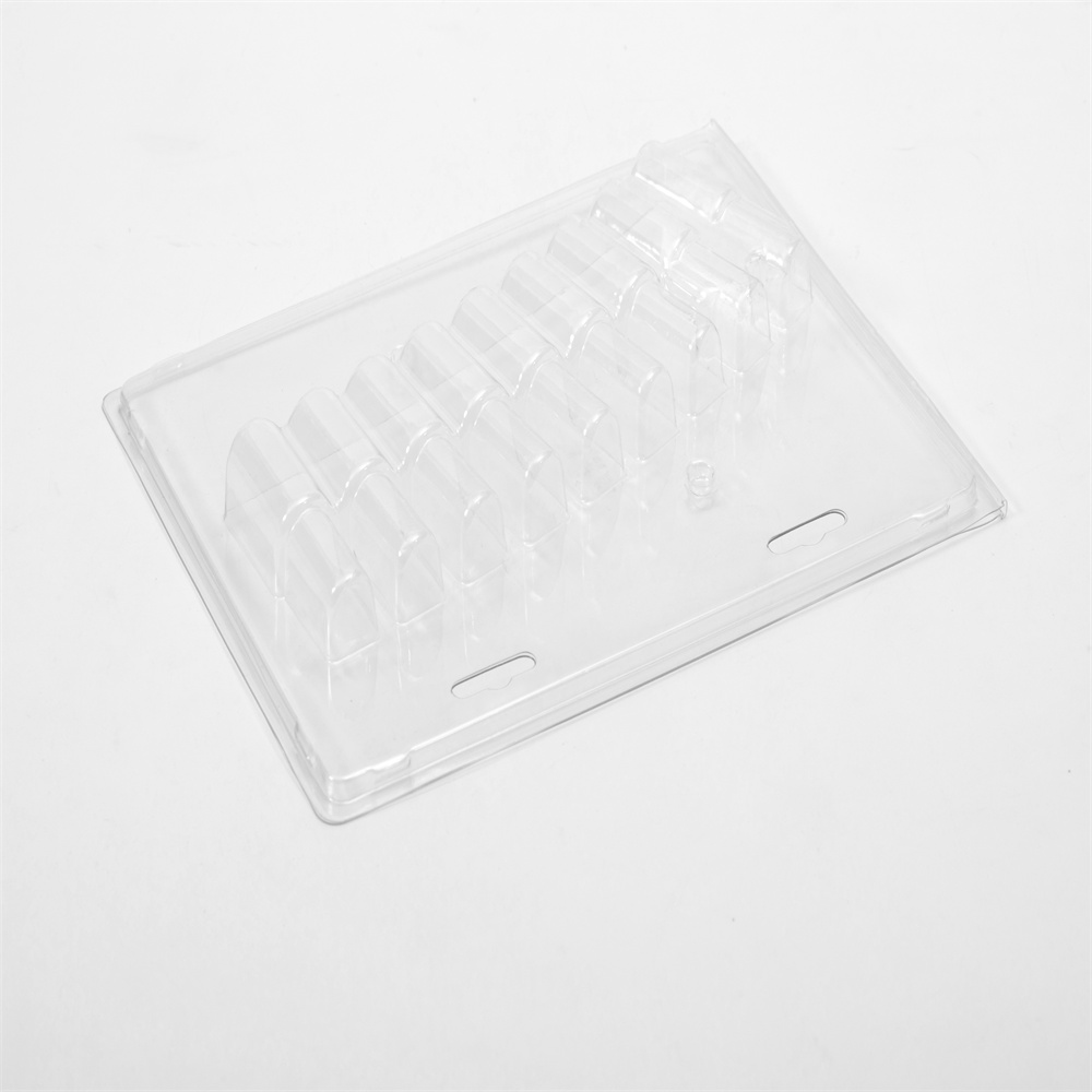 Transparent Custom Double Blister Folding Plastic Clamshell Packaging