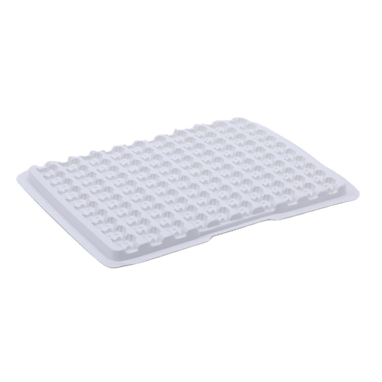 Safe Disposable White Cheap PET Electronics Tray Eco-friendly Plastic Electronics Packaging Box