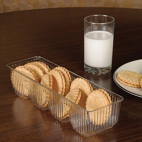 Factory Supply Disposable Clear Biscuits Blister Packaging Tray