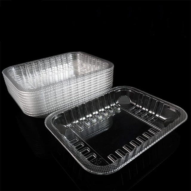 High Quality Disposable Biodegradable Dumpling Plastic Tray