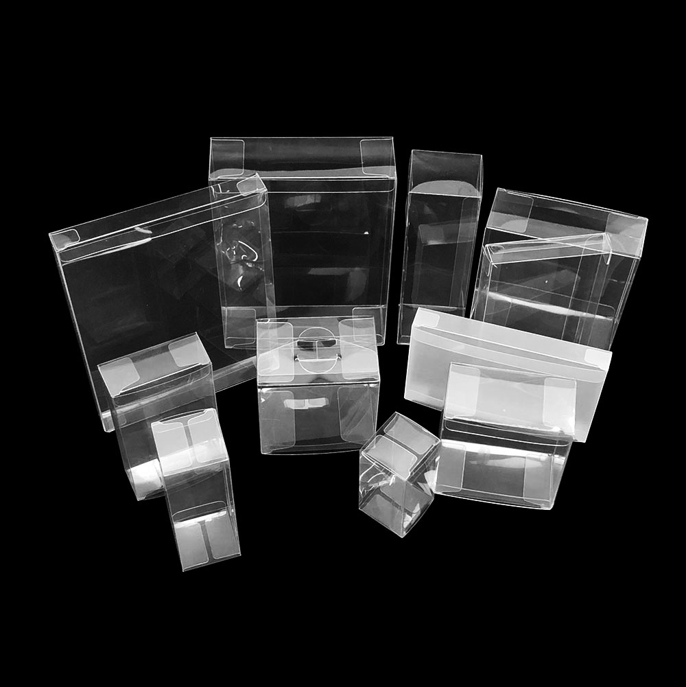 Custom Printing Transparent Foldable Clear Boxes Plastic Packaging Box