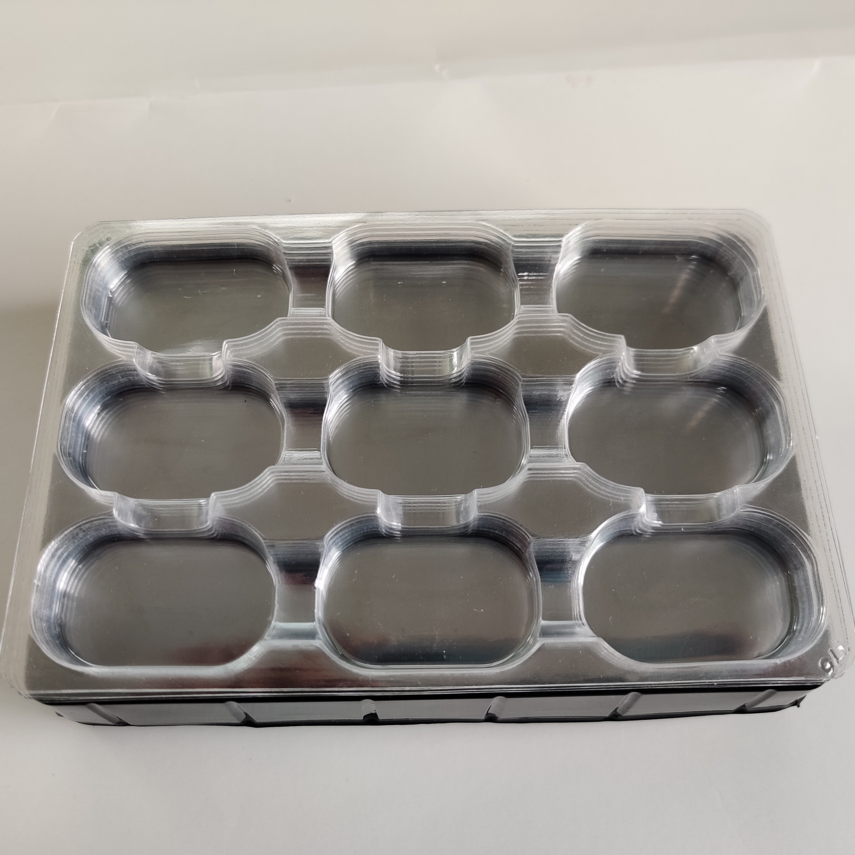 12 Cavity Clear Packaging Tray Bonbon Chocolate Blister