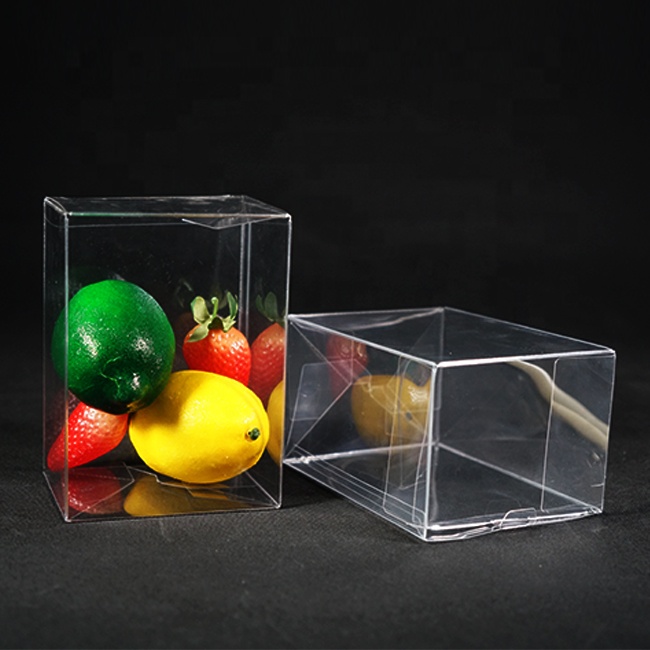 Acid Free Acetate Clear PVC PET Transparent Packing Packaging Plastic Box For Gifts