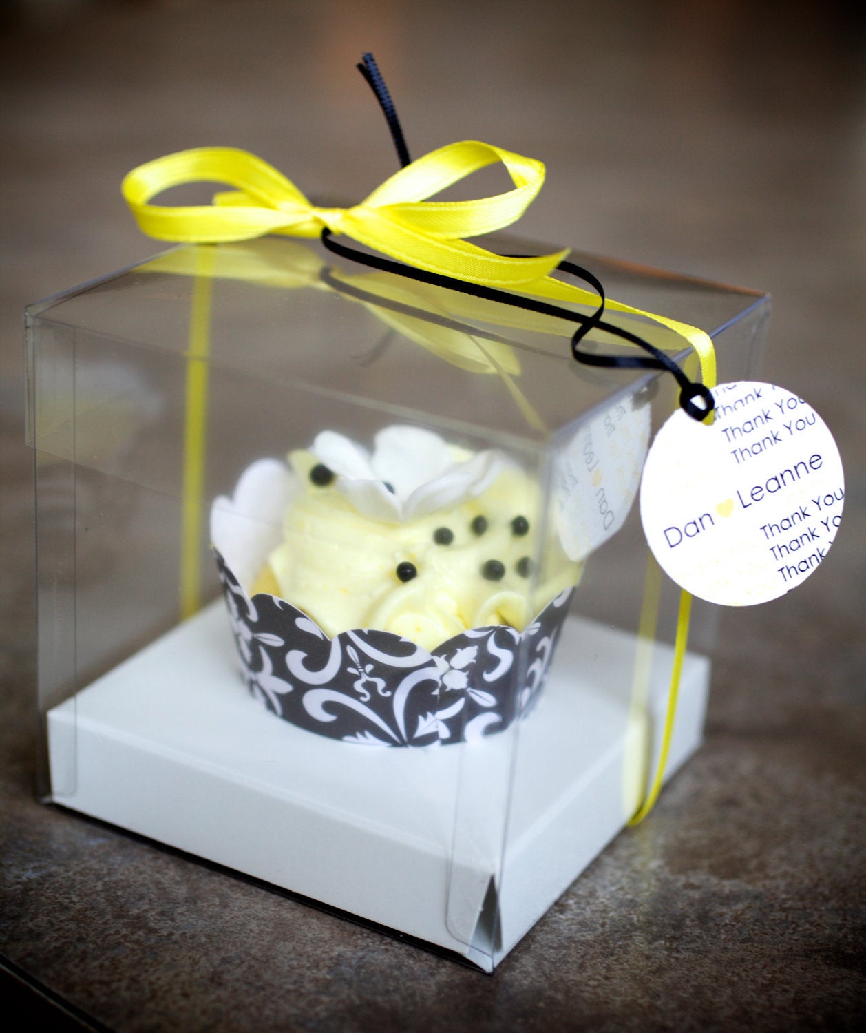 Hot Sales Custom Foldable Packaging Box Clear Cupcake Boxes