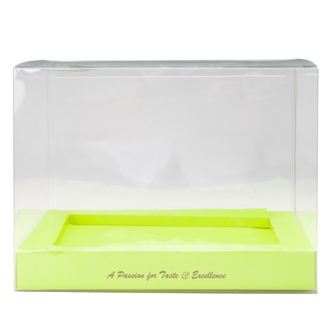 Custom Logo Foldable Cake Plastic Transparent PVC Packaging Box