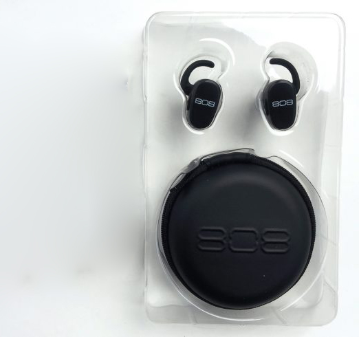 Blister Electronic Packaging Tray One Over The Other Stacked Packaging in Polybag + Export Carton Earphone Customized PVC/PET