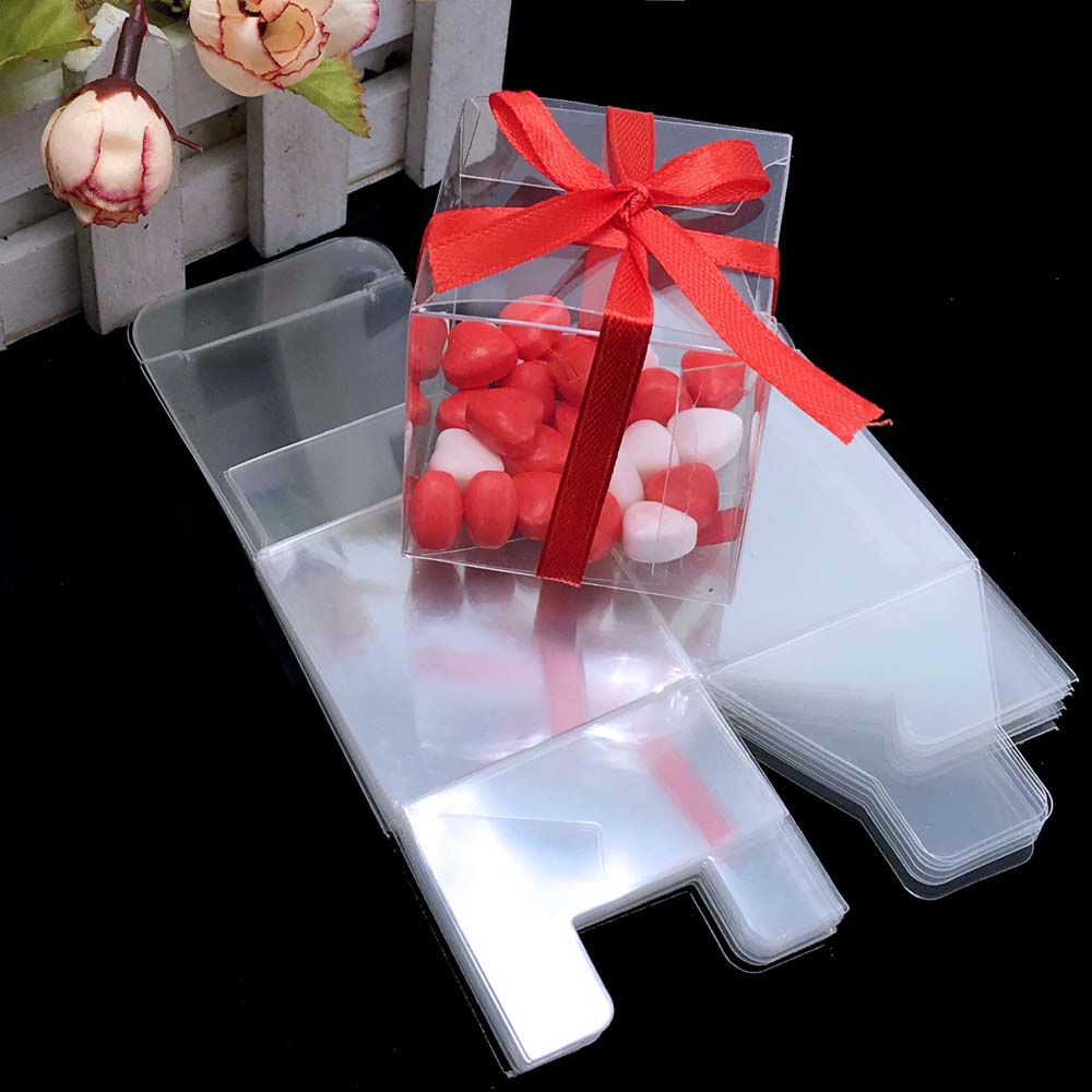 Wholesale Custom Folding Clear Plastic Box Transparent Packaging