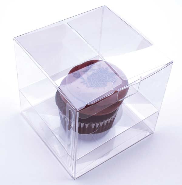 Wholesale Food Grade Clear Custom PET Transparent Cake Box