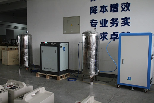 Hospital Oxygen Concentrator With Buffer Tank For Clinic
Industrial Oxygen Filling Machine With Oxygen Generator
High Output 93%+-3% High flow Oxygen Generator