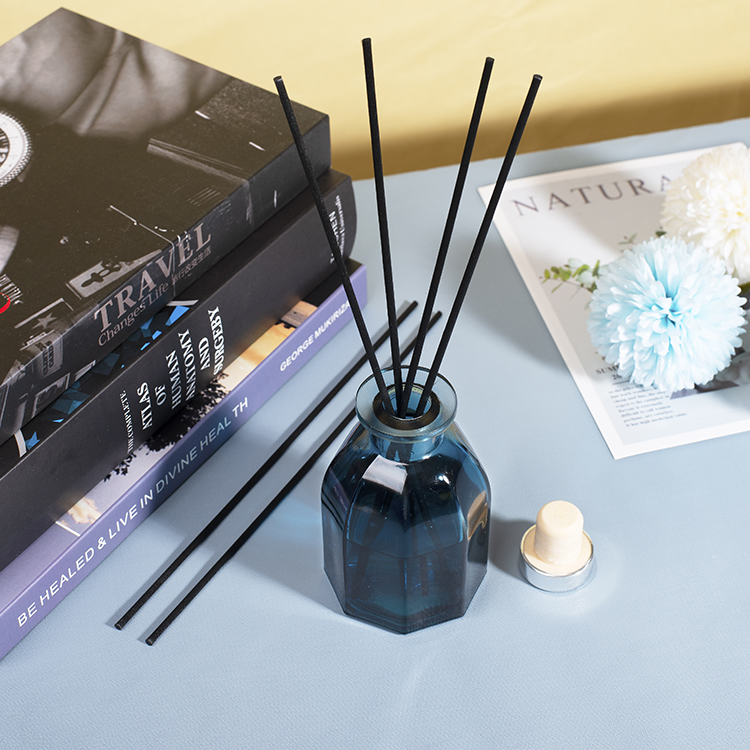 octahedral glass diffuser bottle
