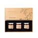 amber candle jar with lid