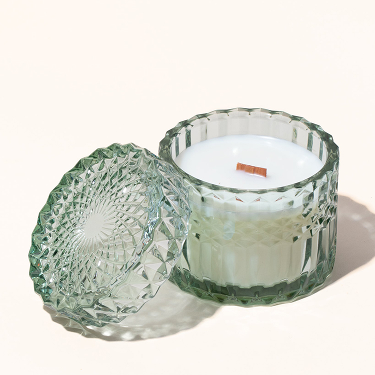 crystal candle jar