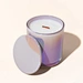 iridescent candle jar