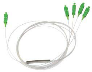 Blockless 2x4 PLC Splitter
