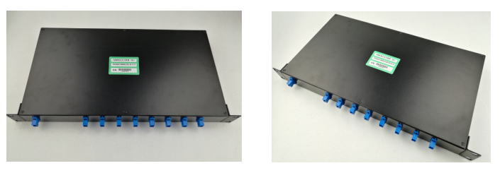 11112.png 1U 19 Inch Rack Mounted 1x8 PLC Splitter