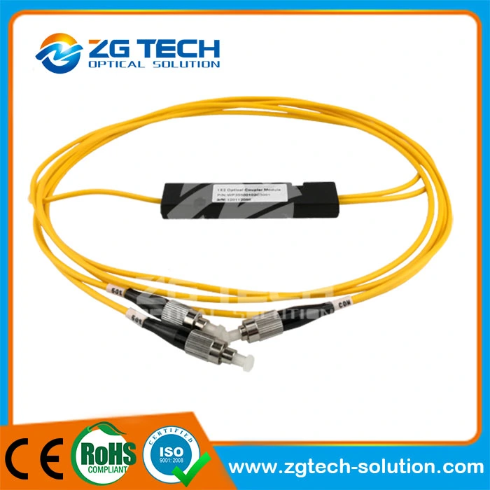 Single Mode Single Window 1x2 Or 2x2 FBT Coupler Optical Coupler
