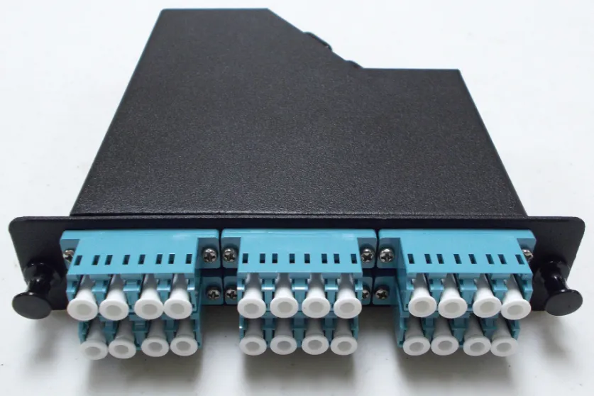 24 Core MTP MPO Fiber Optic Plug-N-Play Cassettes) 24 Core MTP MPO Fiber Optic Plug-N-Play Cassettes