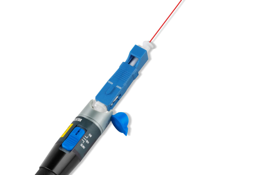 Hybrid SC Male LC Female Fiber Adapter