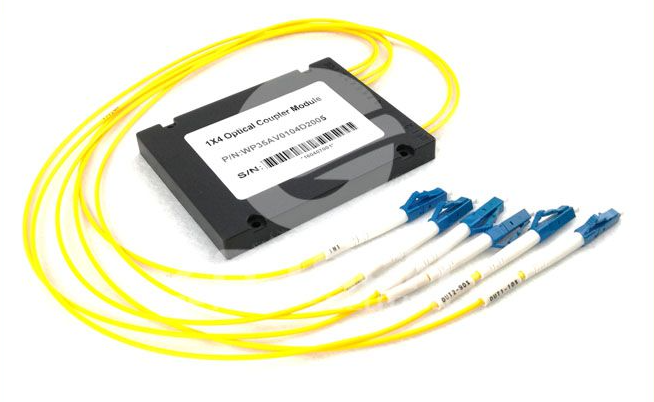 Single Mode Single Fusion 1X4 Coupler
