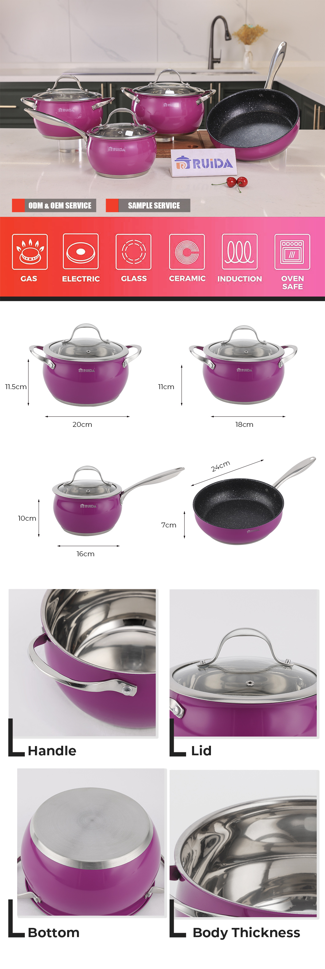 Stainless Steel Cookware Set