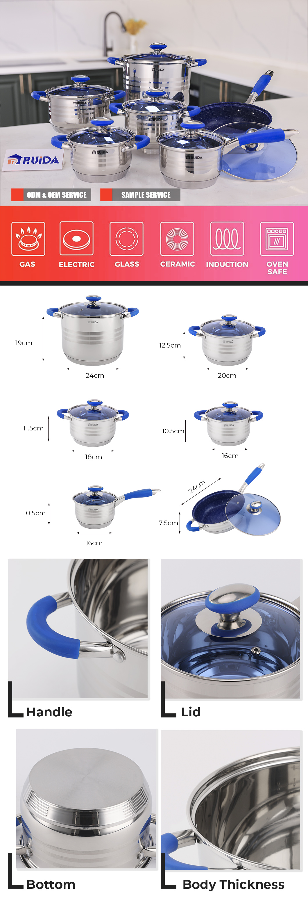 Stainless Steel Cookware Set