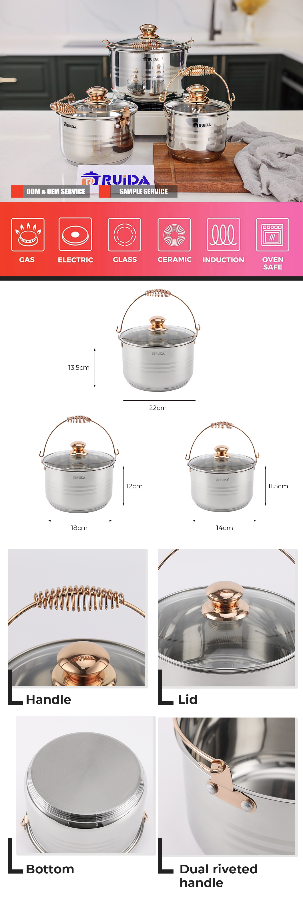 Stainless Steel Cookware Set