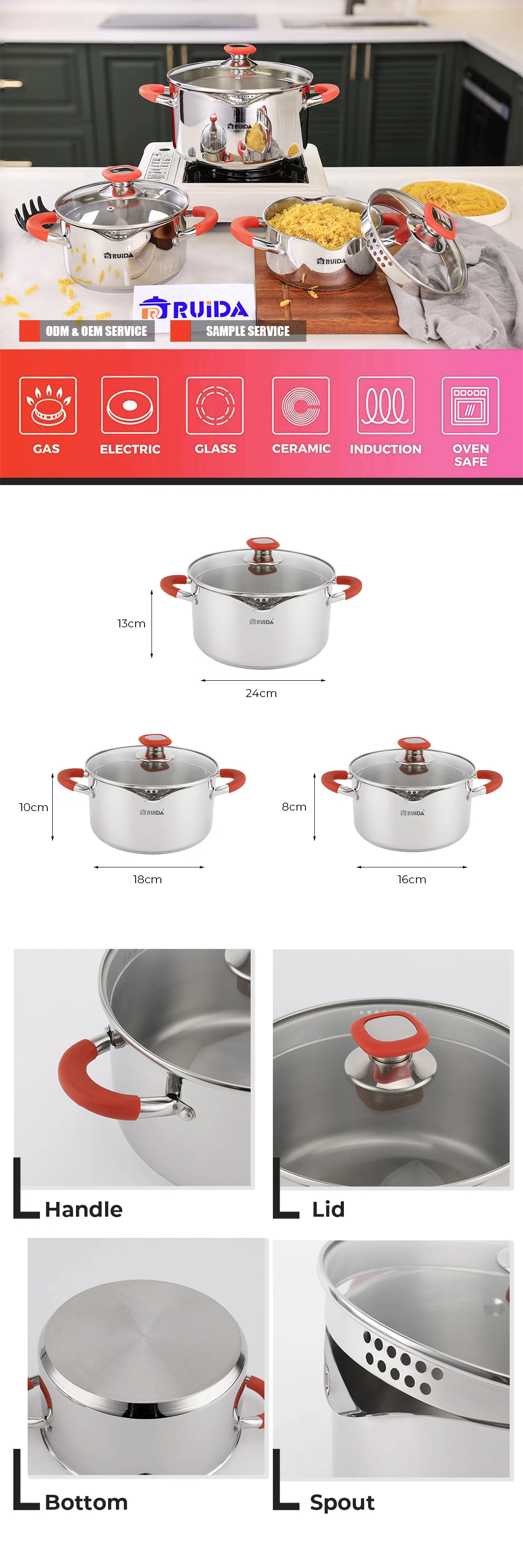 Stainless Steel Cookware Set