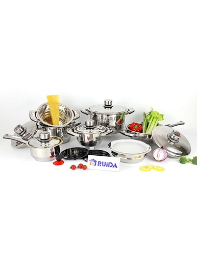 stainless steel cookware set