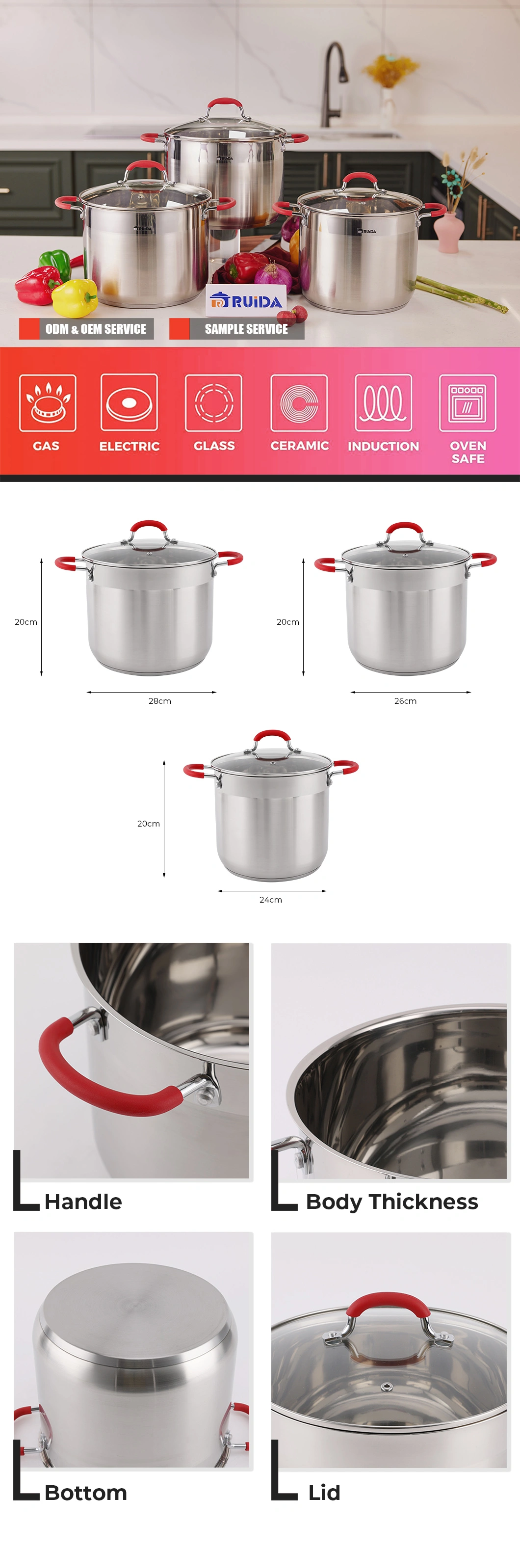 Stainless Steel Stockpot