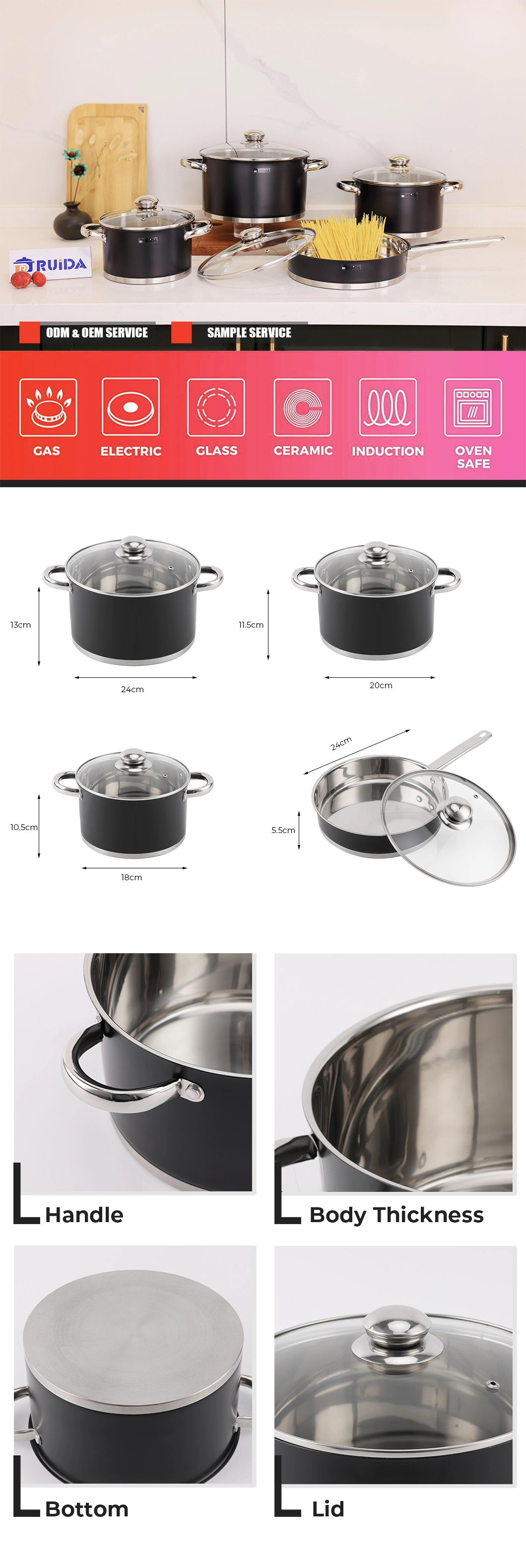 stainless steel cookware