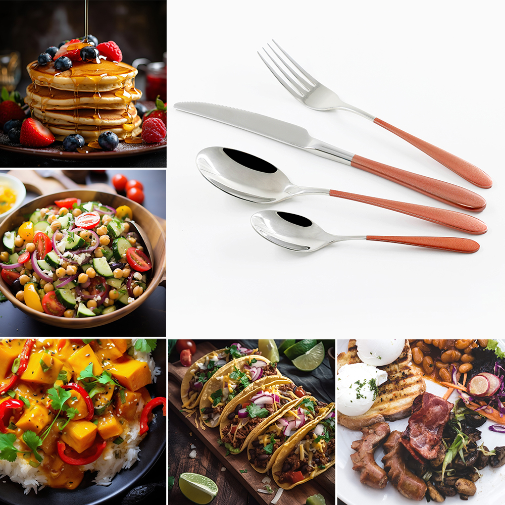 Stainless Steel Tableware Set