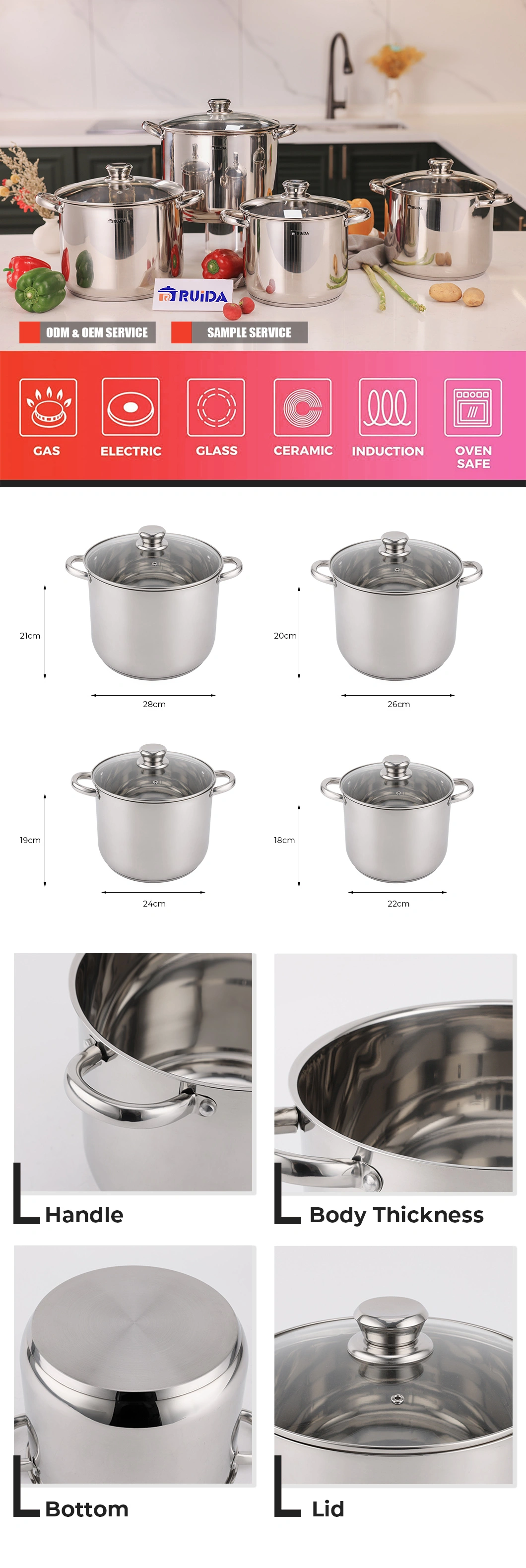 Stainless Steel Stock Pot