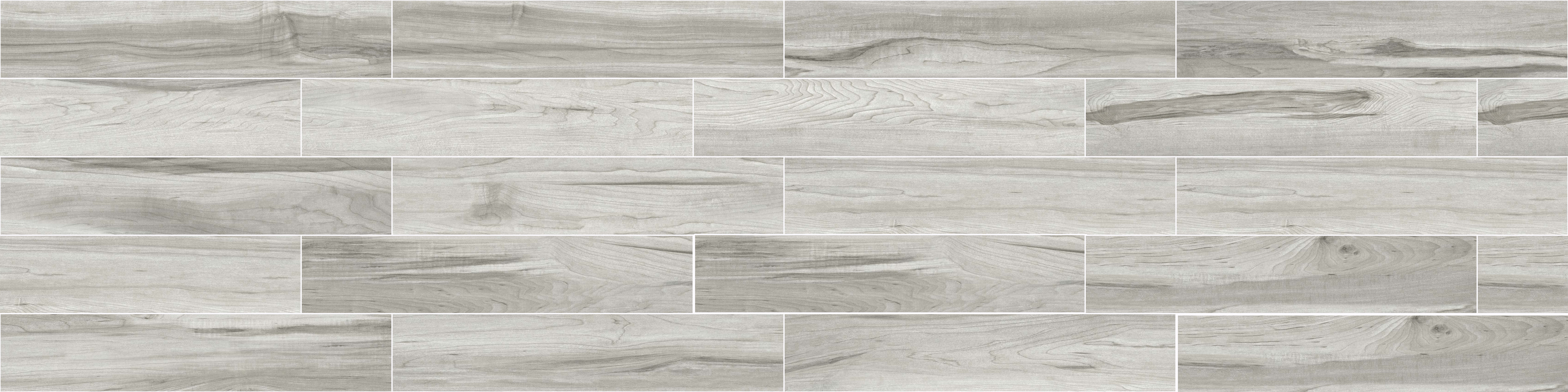 200x1200mm white matt wood look tiles