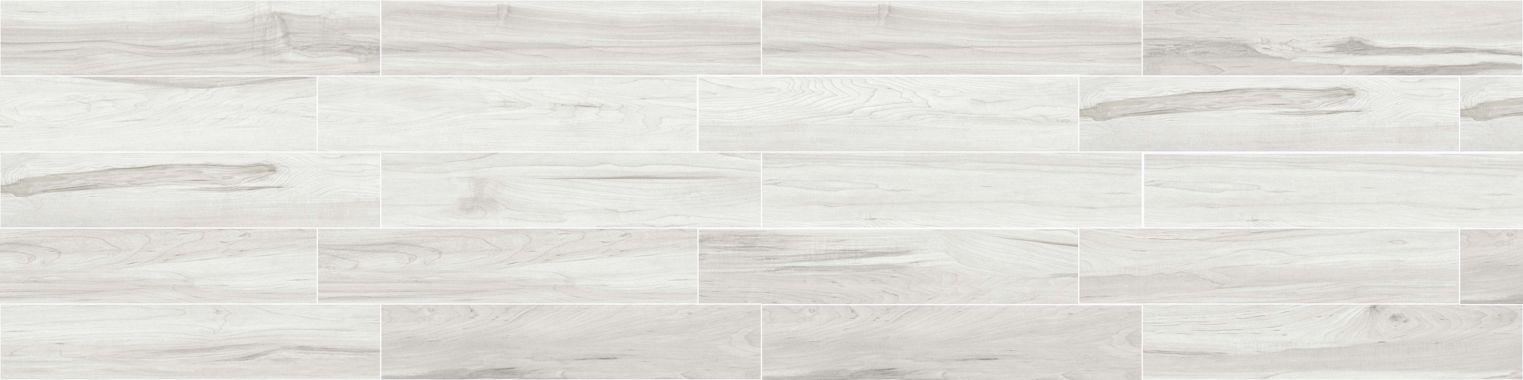 200x1200mm white matt wood look tiles