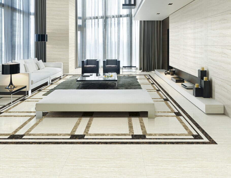 living room white background wall tiles
