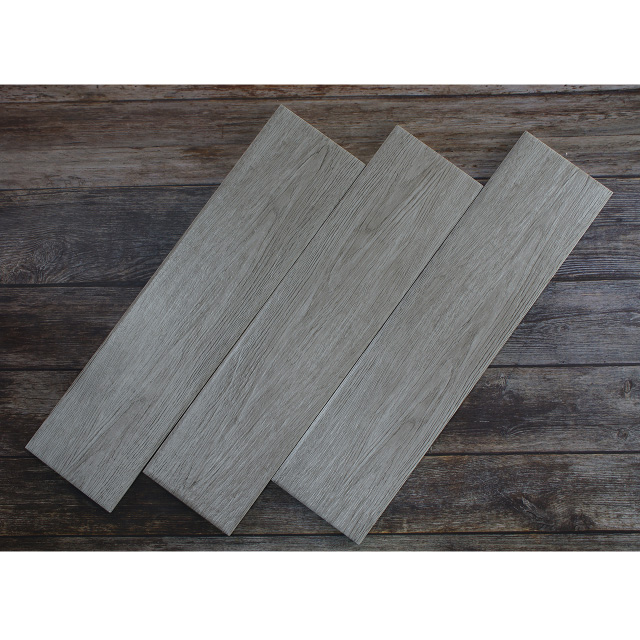 112x450mm grey wood look floor tiles
