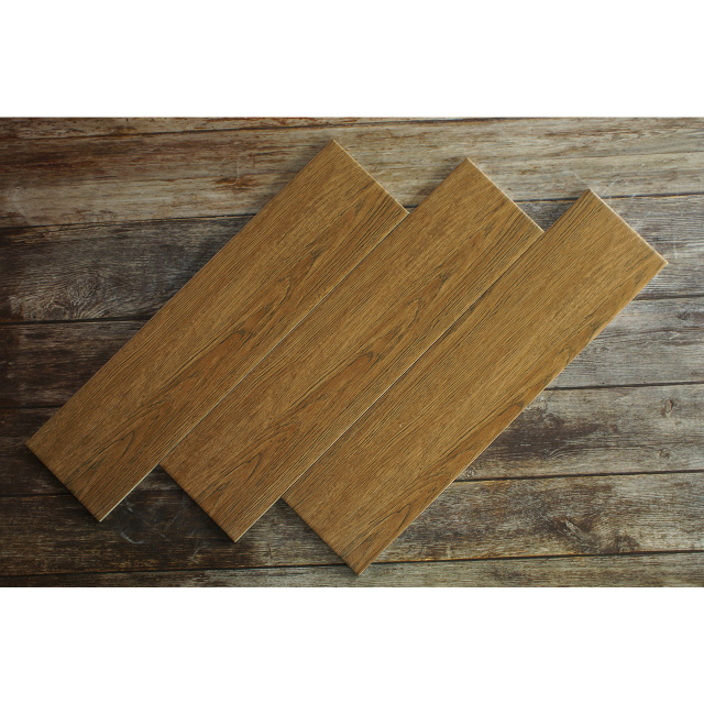 112x450mm brown wood look tiles