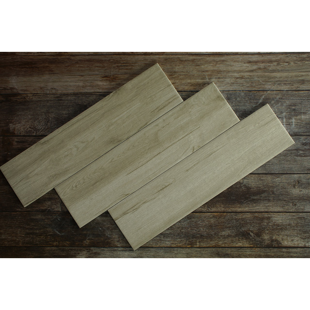 112x450mm beige wood look tiles