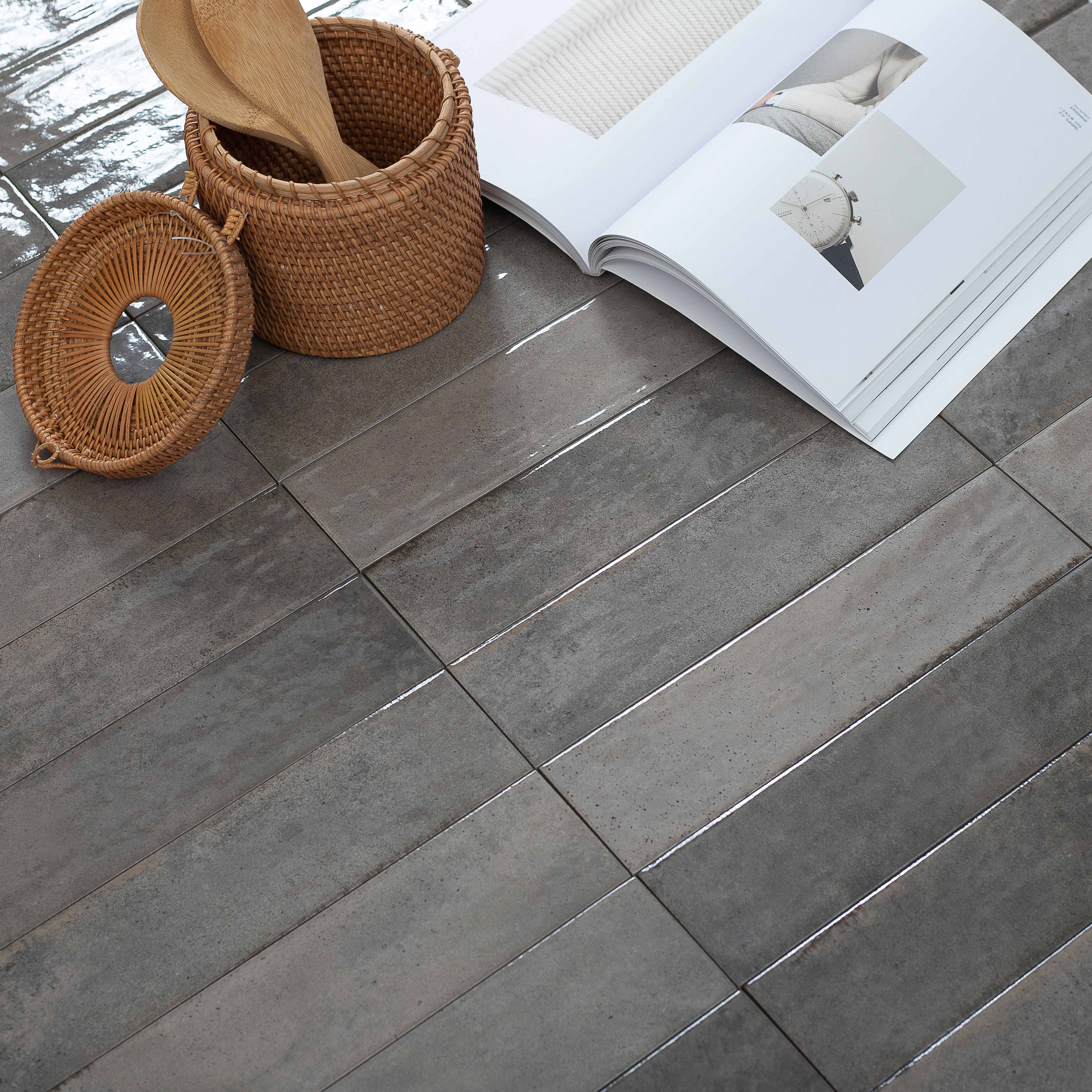 75x300mm glossy handmade tiles manufacturer