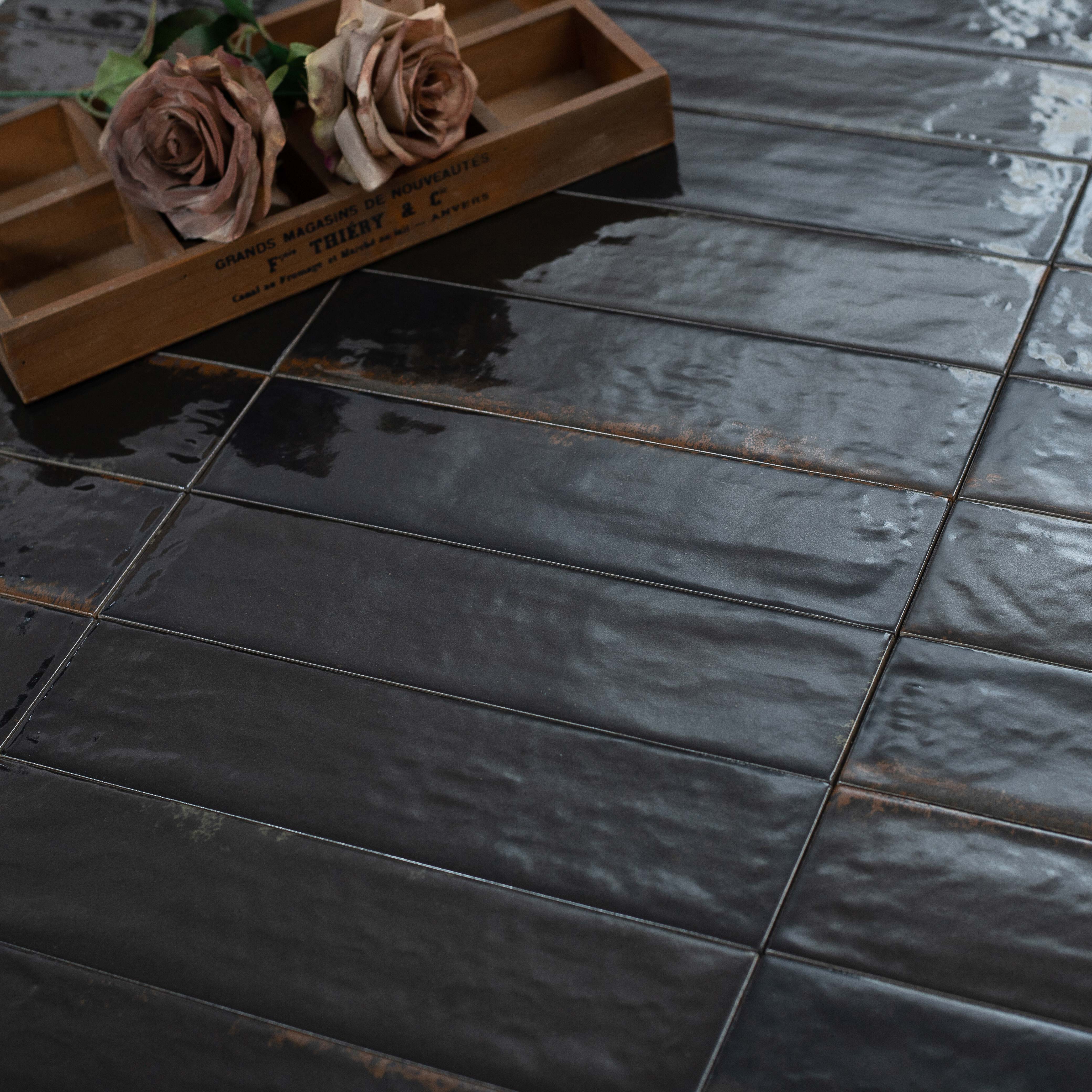 75x300mm glossy handmade tiles manufacturer