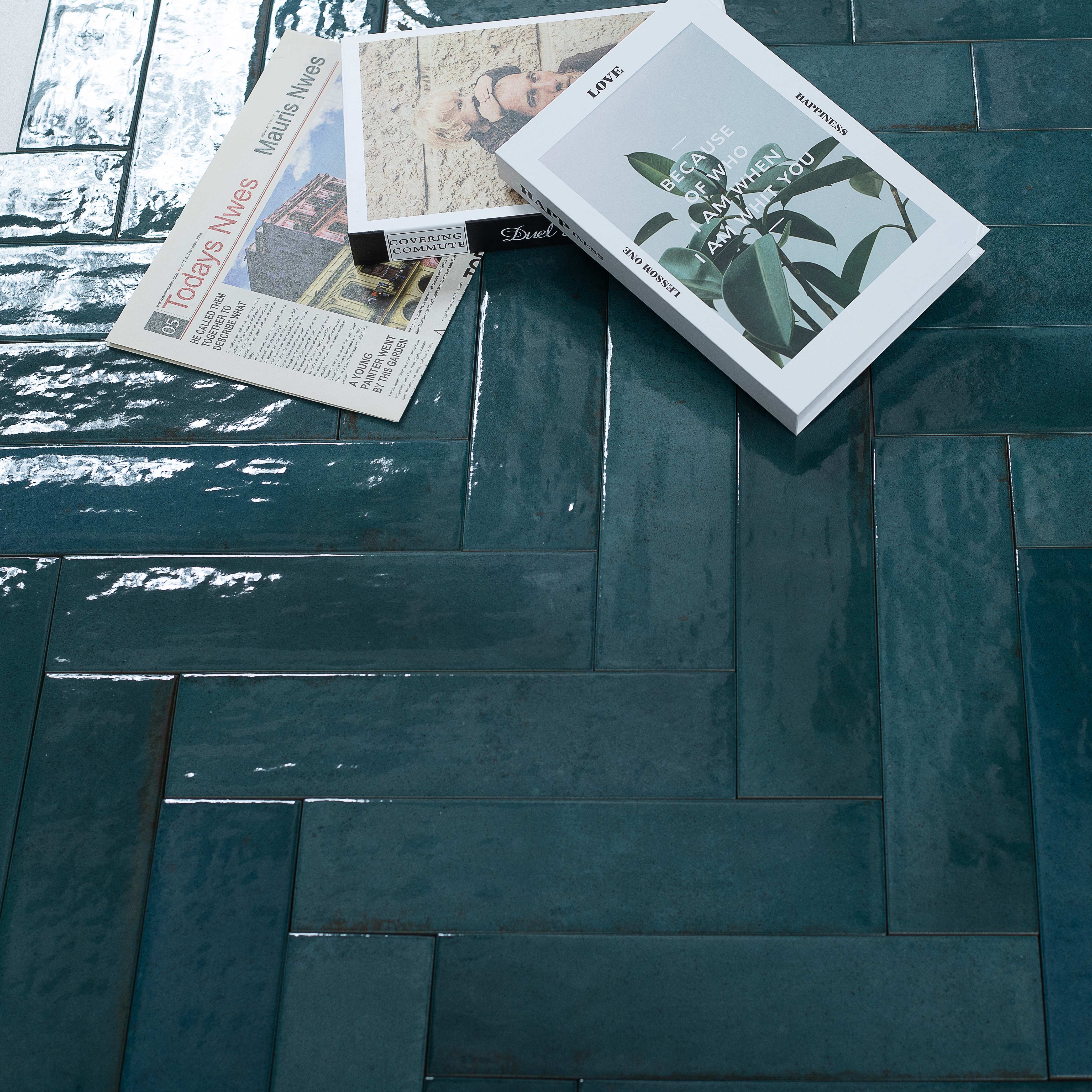 75x300mm glossy handmade tiles manufacturer