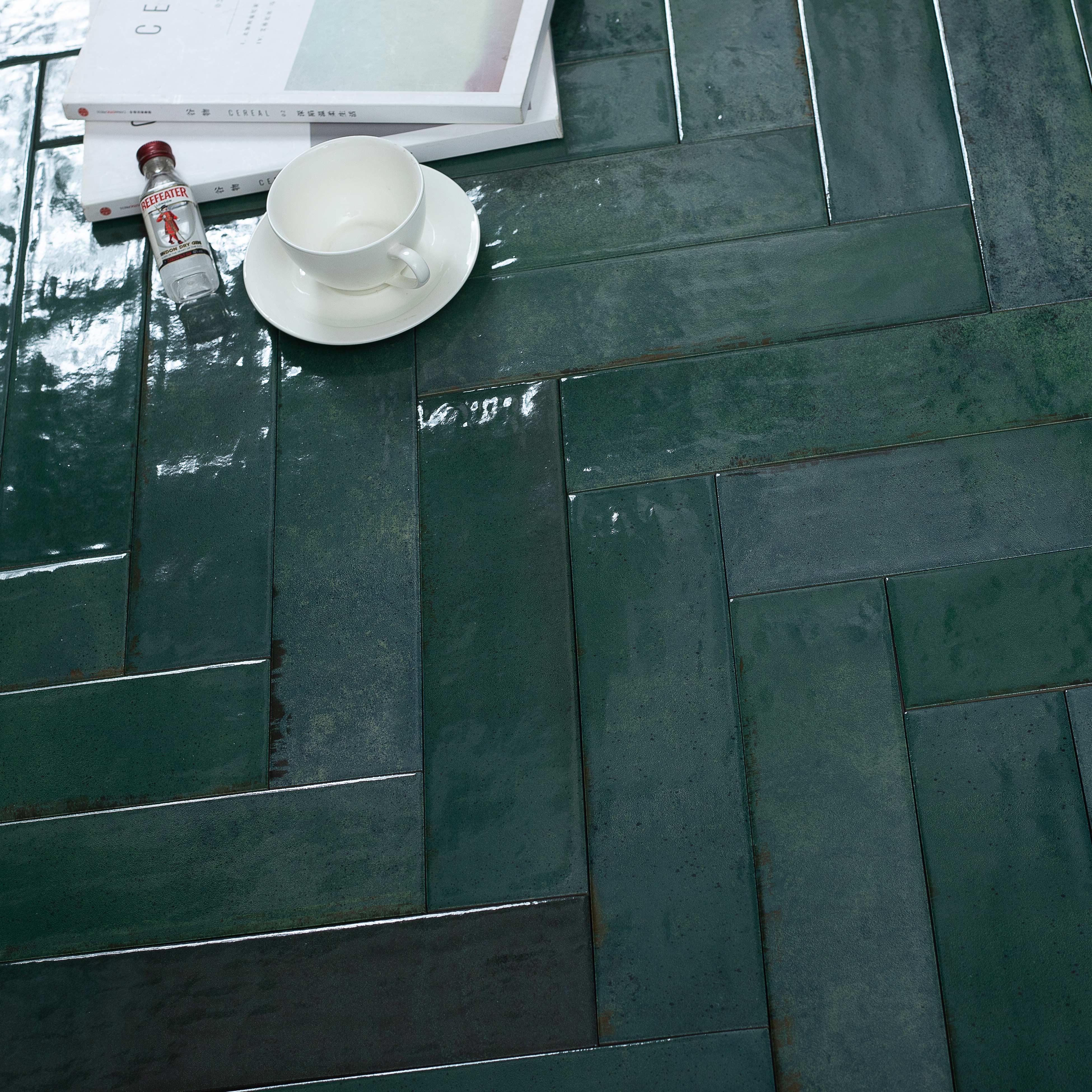 75x300mm glossy handmade tiles manufacturer